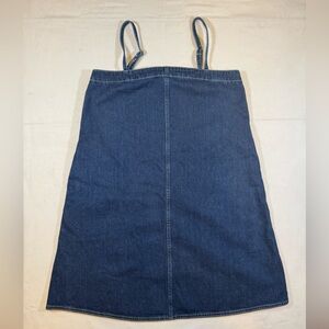 NWT Madewell Women’s Casual Blue Denim Adjustable Dress